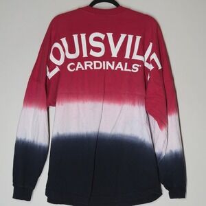 Louisville Cardinals Spirit Jersey Mens L NCAA College Football Faded